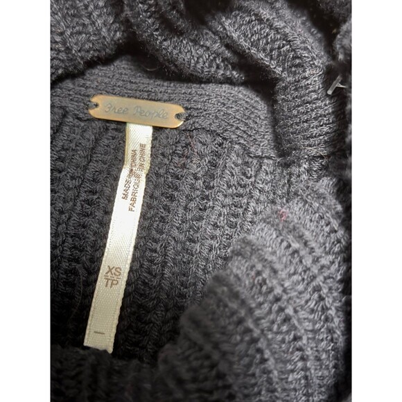 Free people layer cake turtleneck ruffled flowy sweater - Picture 4 of 5